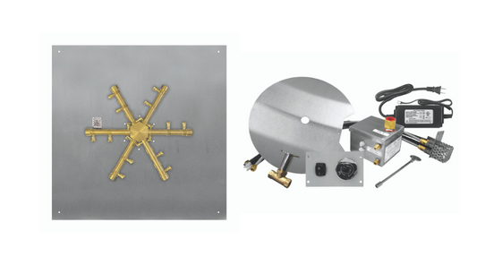 Pro-Series Square Flat Burning-Spur Burner Systems AWS