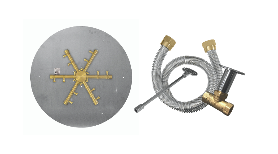 Pro-Series Round Flat Burning-Spur Burner Systems MT