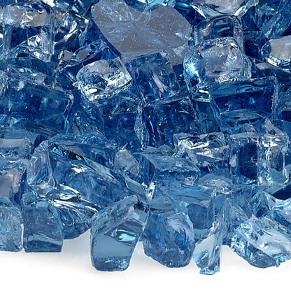 Pacific Blue Fire Glass 2