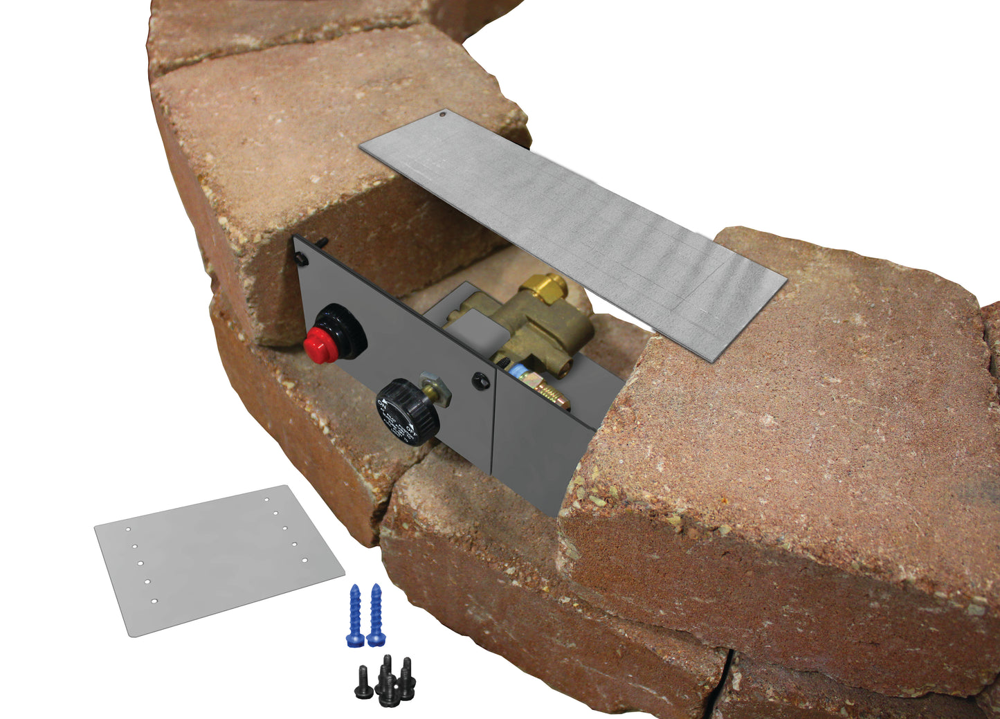 Linear Flat Stainless-steel Block Burner Kits