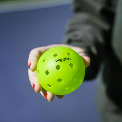 Moment SF1 -Comp Performance Pickleballs for True Gameplay - 12 Balls