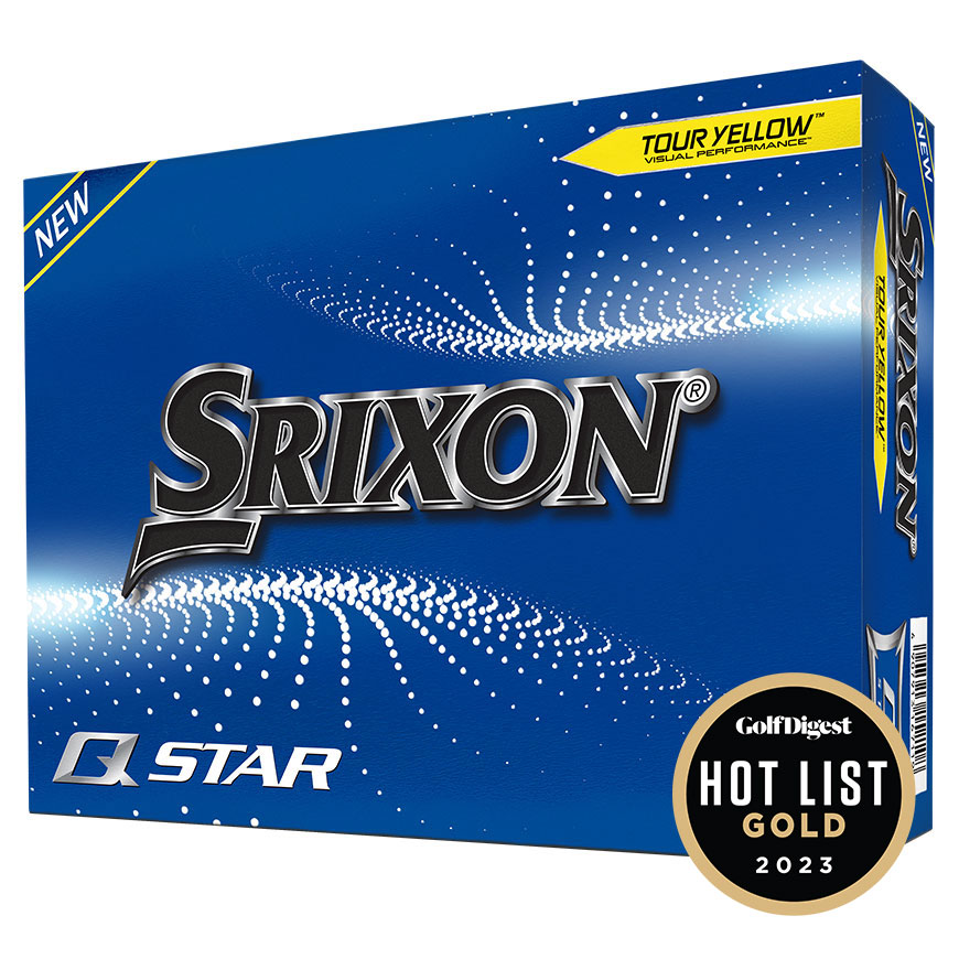 Srixon Q-STAR Golf Balls YELLOW