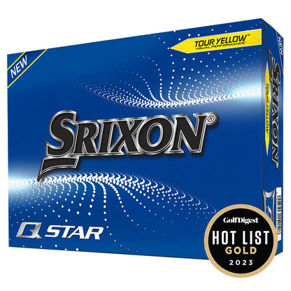 Srixon Q-STAR Golf Balls YELLOW