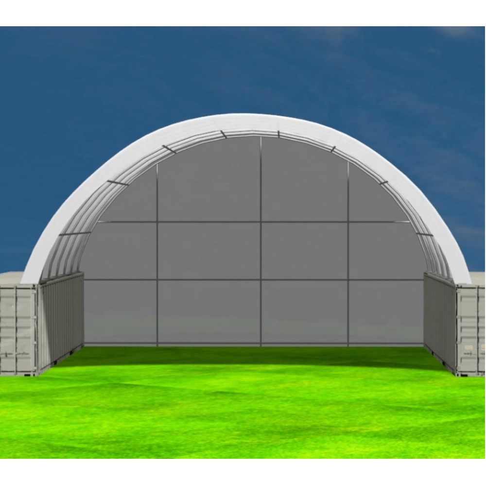 Back Wall for Container Canopy Shelter 40FT x 40FT x 13FT