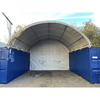Rear Panel for W20' Container Shelter for 20ft x 20ft or 20 x 40ft