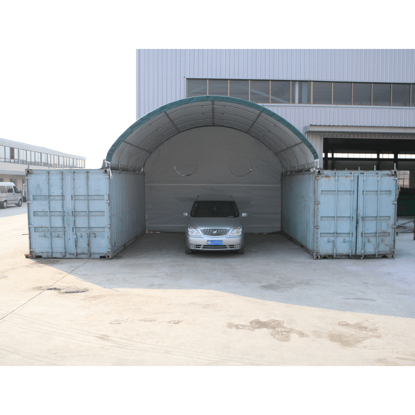 Rear Panel for W20' Container Shelter for 20ft x 20ft or 20 x 40ft