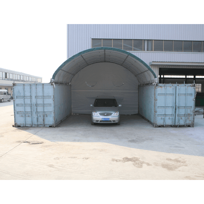 Rear Panel for W20' Container Shelter for 20ft x 20ft or 20 x 40ft