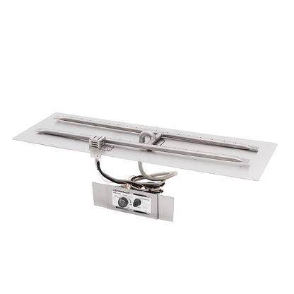 Rectangular Flat Pan and H Stainless Steel Burner