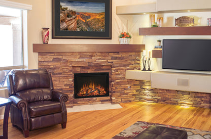 Redstone Traditional Electric Built-In Fireplace