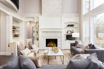 Redstone Traditional Electric Built-In Fireplace