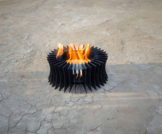 The Rosen Metal Fire Sculpture 36"