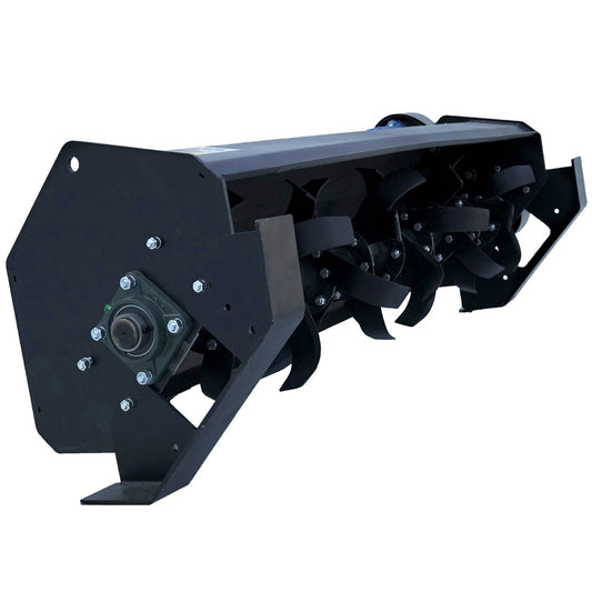72" Hydraulic Skid Steer Rotary Tiller