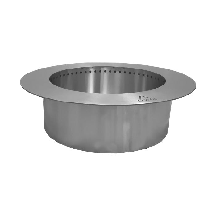 Lume Double Wall Round Fire Pit Insert