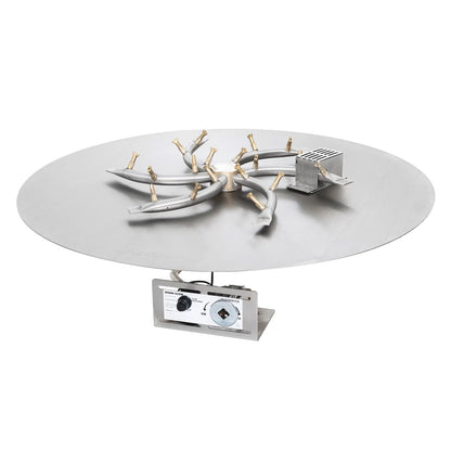 Round Flat Pan and Triple S Bullet Burner