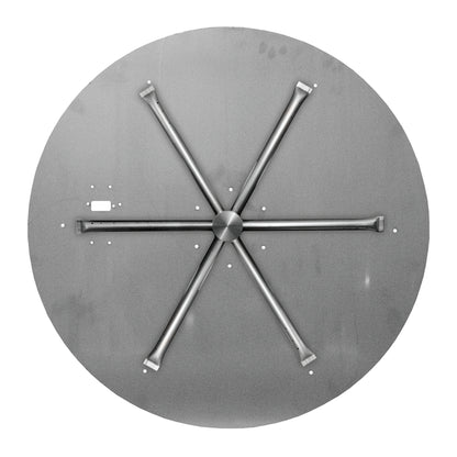 Round Flat Stainless-Steel Block Burner Kits