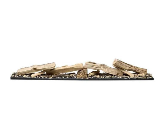 Log Set - Faux Split Log Moulded