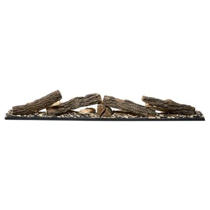 Log Set - Faux Split Log Moulded