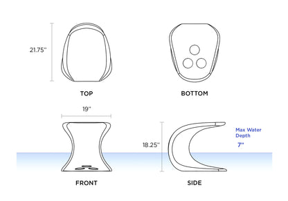 Drift Splash Series Chair - 2 Chair Pack