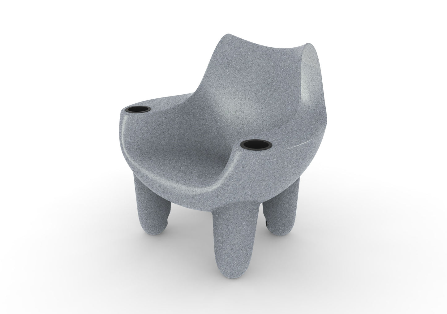 Mibster Chair Splash Series with Cupholders