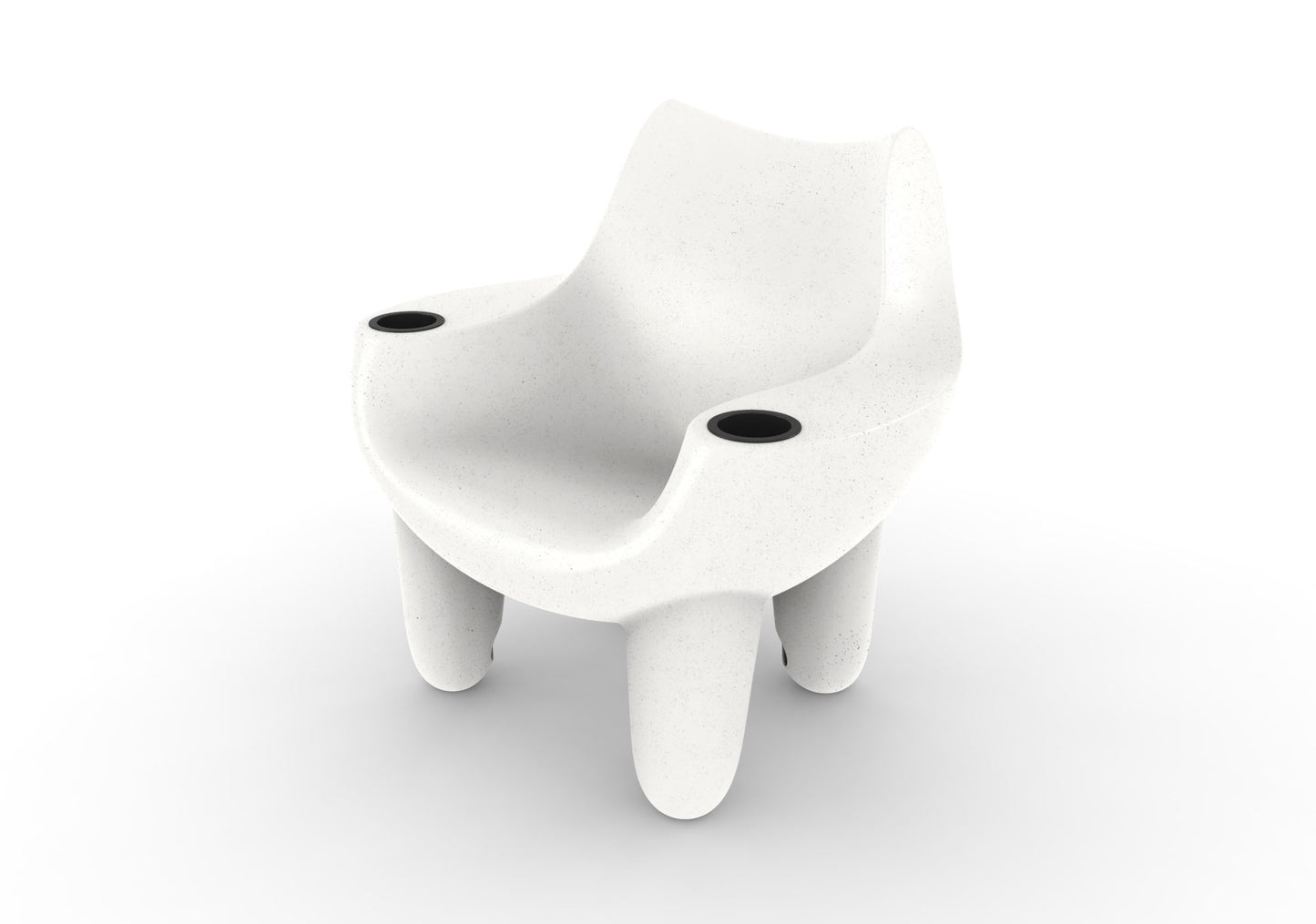 Mibster Chair Splash Series with Cupholders