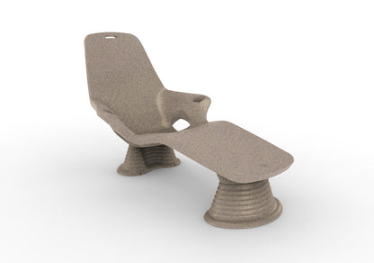 Shayz Loungers Combo Pack with Risers (2 Loungers Per Pack)