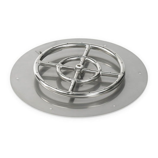 Round Flat Pan - Stainless Steel