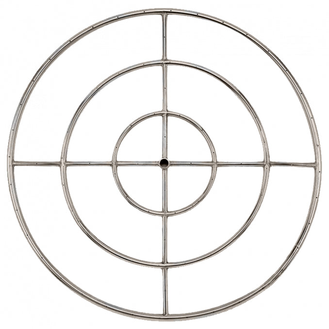 Stainless-Steel Fire Ring Burner