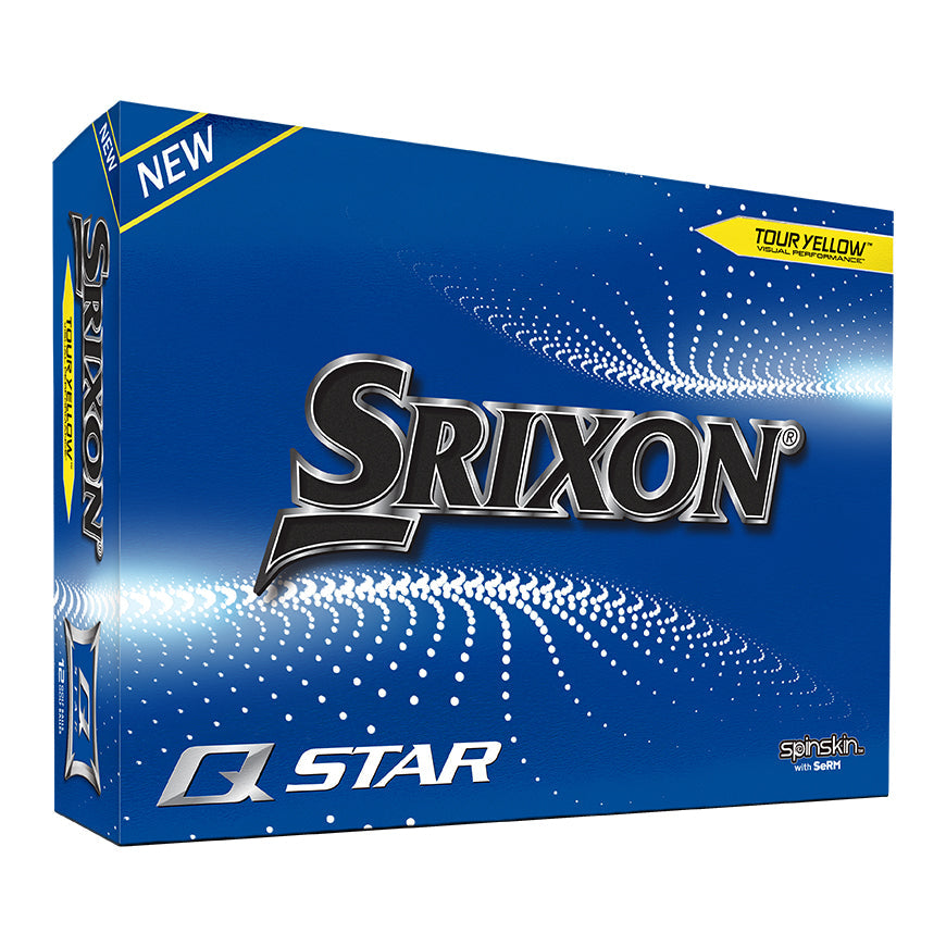 Srixon Q-STAR Golf Balls YELLOW