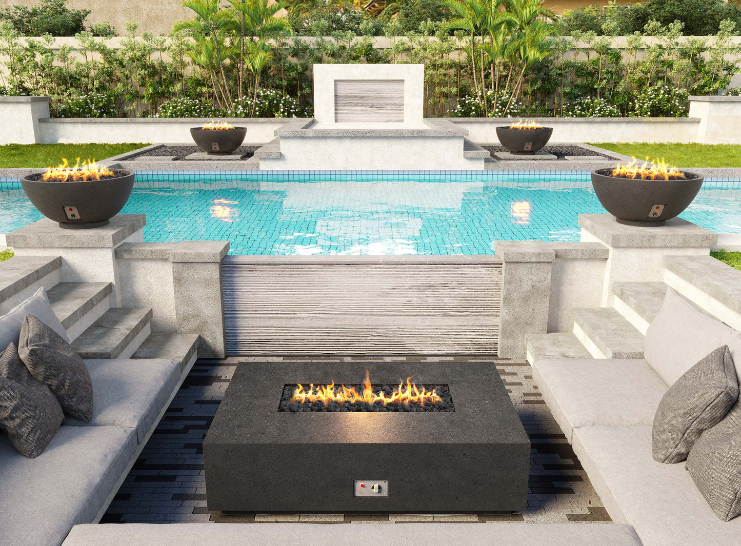 Sanctuary 1-76 GFRC Fire Table - Pro Series