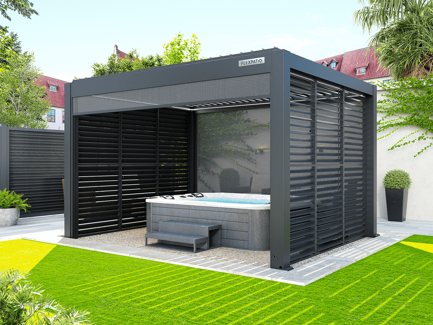 FlexPatio POWER+ and POWER+ PRO Motorized Pergolas