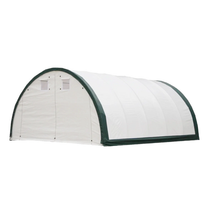 W 20FT x L 30FT x H 12FT Single Truss Arch Storage Shelter
