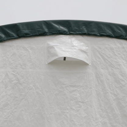W 30FT x L 40FT x H 15FT Single Truss Arch Storage Shelter