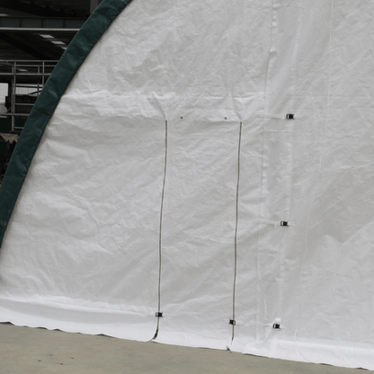 W 30FT x L 40FT x H 15FT Single Truss Arch Storage Shelter