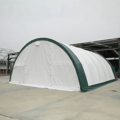 W 30FT x L 40FT x H 15FT Single Truss Arch Storage Shelter