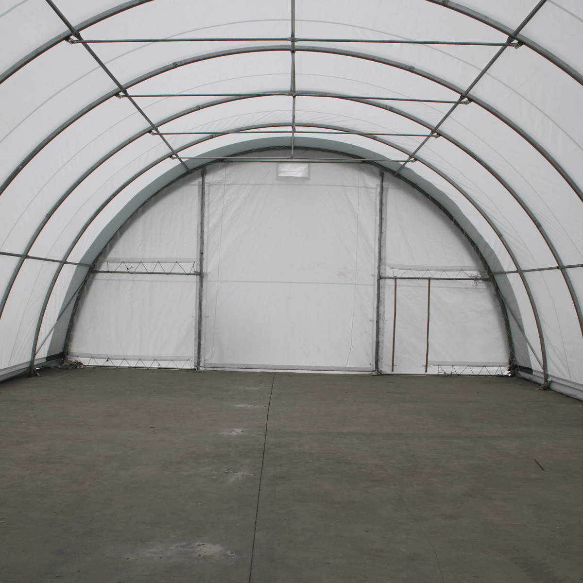W 30FT x L 40FT x H 15FT Single Truss Arch Storage Shelter