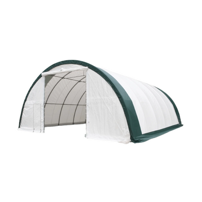 W 30FT x L 65FT x H 15FT Single Truss Arch Storage Shelter