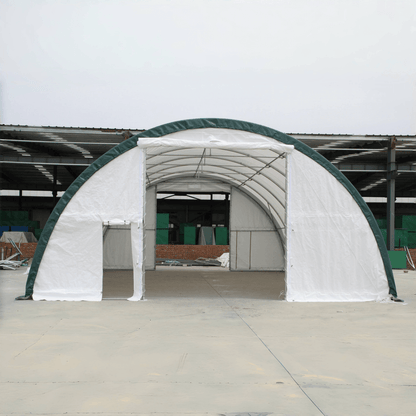 W 30FT x L 65FT x H 15FT Single Truss Arch Storage Shelter