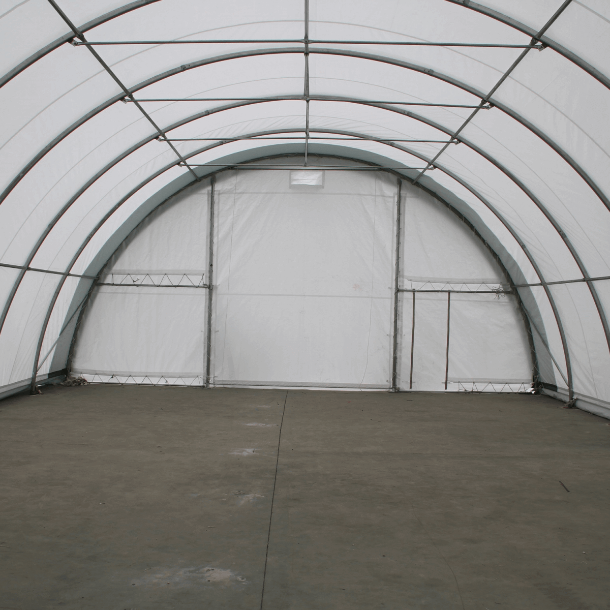 W 30FT x L 65FT x H 15FT Single Truss Arch Storage Shelter