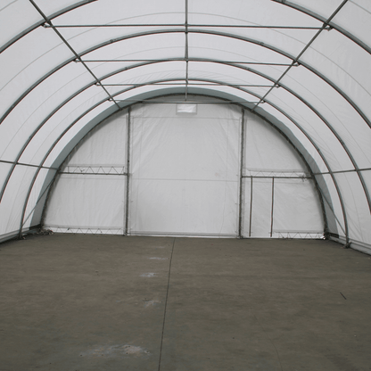 W 30FT x L 65FT x H 15FT Single Truss Arch Storage Shelter