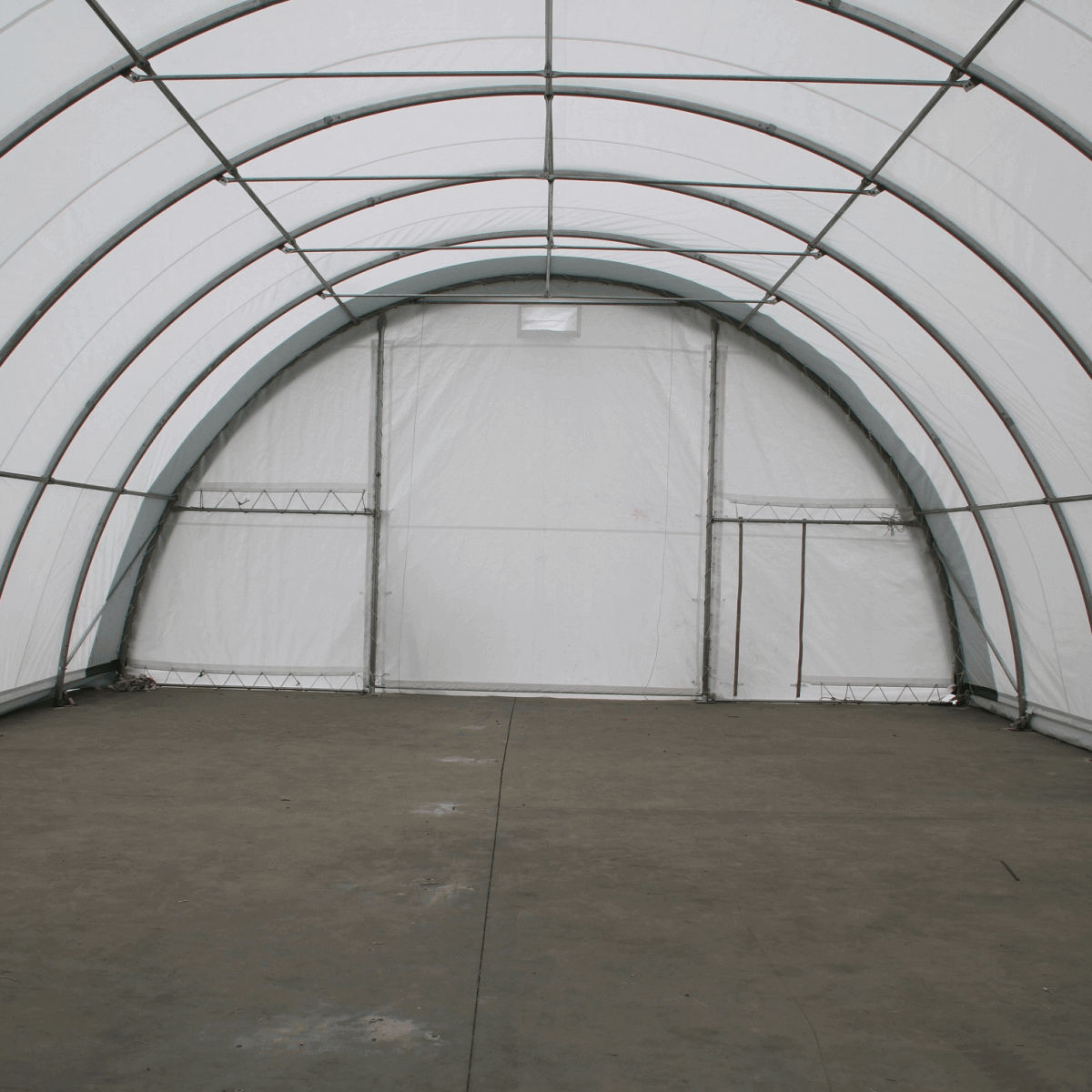 W 30FT x L 85FT x H 15FT Single Truss Arch Storage Shelter