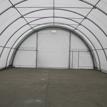 W 30FT x L 85FT x H 15FT Single Truss Arch Storage Shelter
