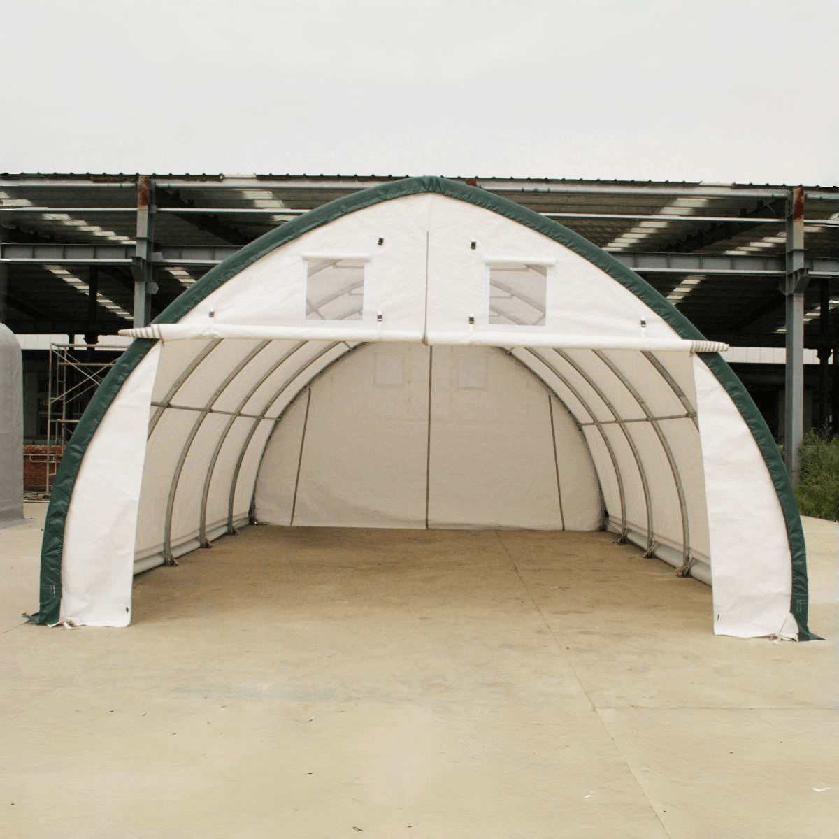 W 20FT x L 30FT x H 12FT Single Truss Arch Storage Shelter