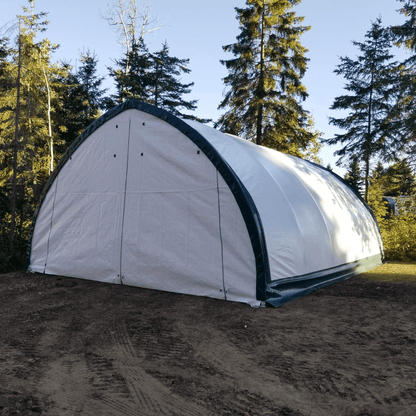 W 20FT x L 30FT x H 12FT Single Truss Arch Storage Shelter