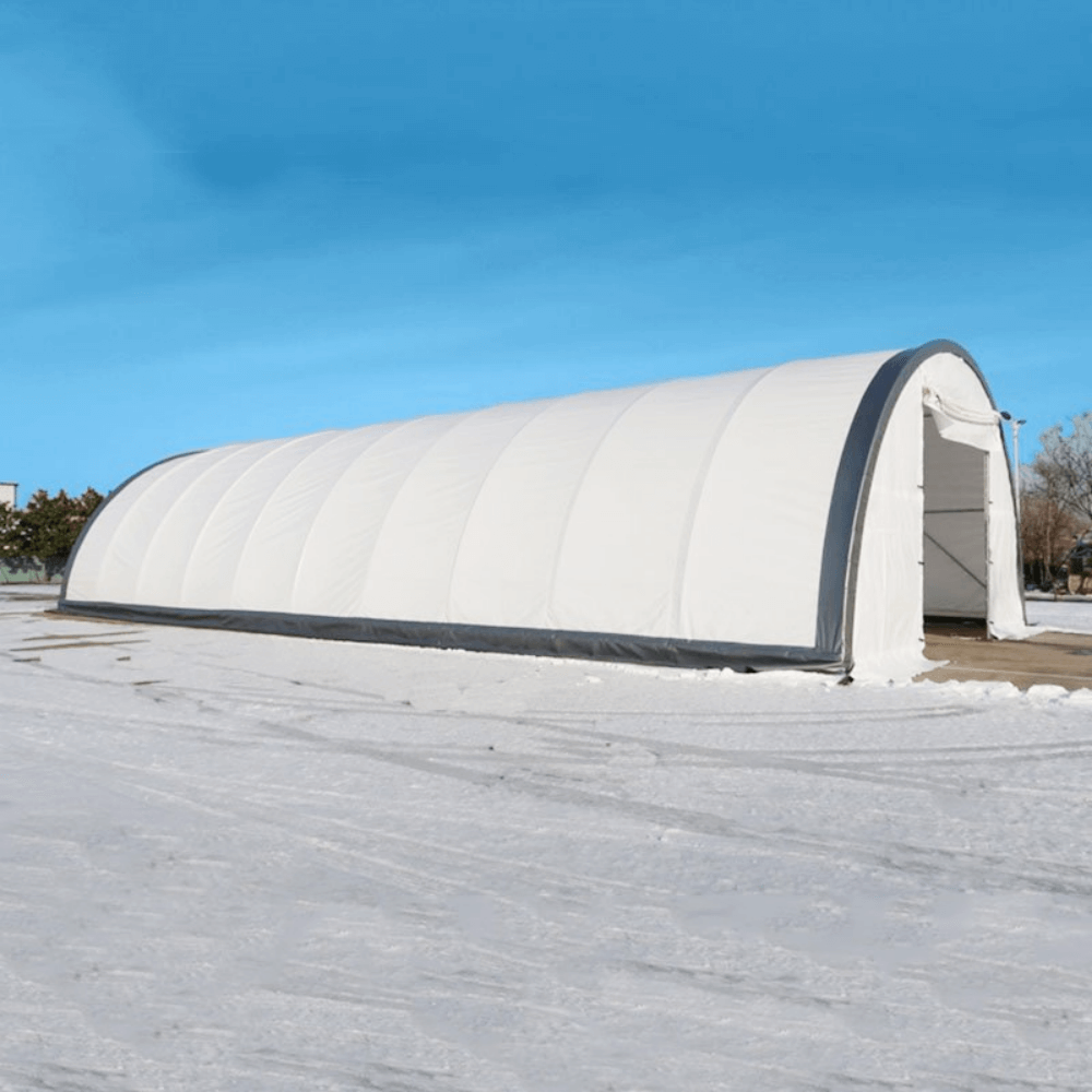 W 40FT x L 80FT x H 20FT Single Truss Arch Storage Shelter