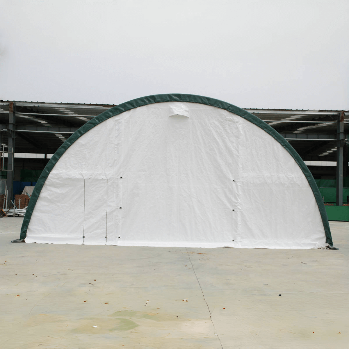 W 40FT x L 80FT x H 20FT Single Truss Arch Storage Shelter