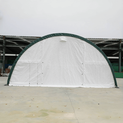 W 40FT x L 80FT x H 20FT Single Truss Arch Storage Shelter