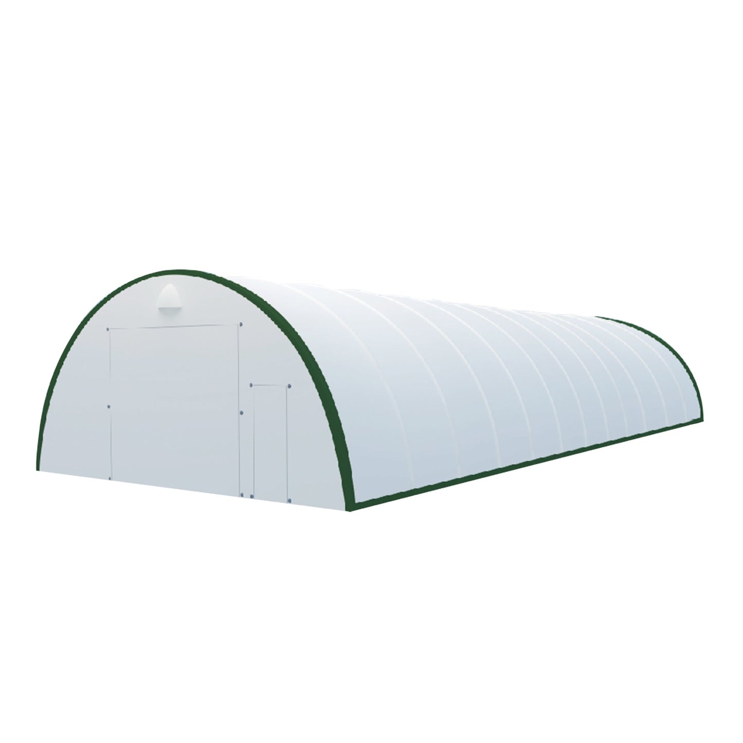 W 40FT x L 80FT x H 20FT Single Truss Arch Storage Shelter
