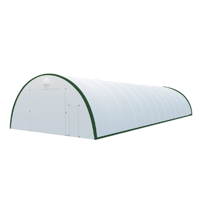 W 40FT x L 80FT x H 20FT Single Truss Arch Storage Shelter