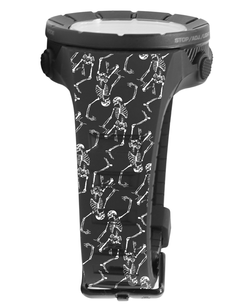 The Coliseum Fit™ - Skeleton Pattern Forum Edition (Phantom Black) Watch