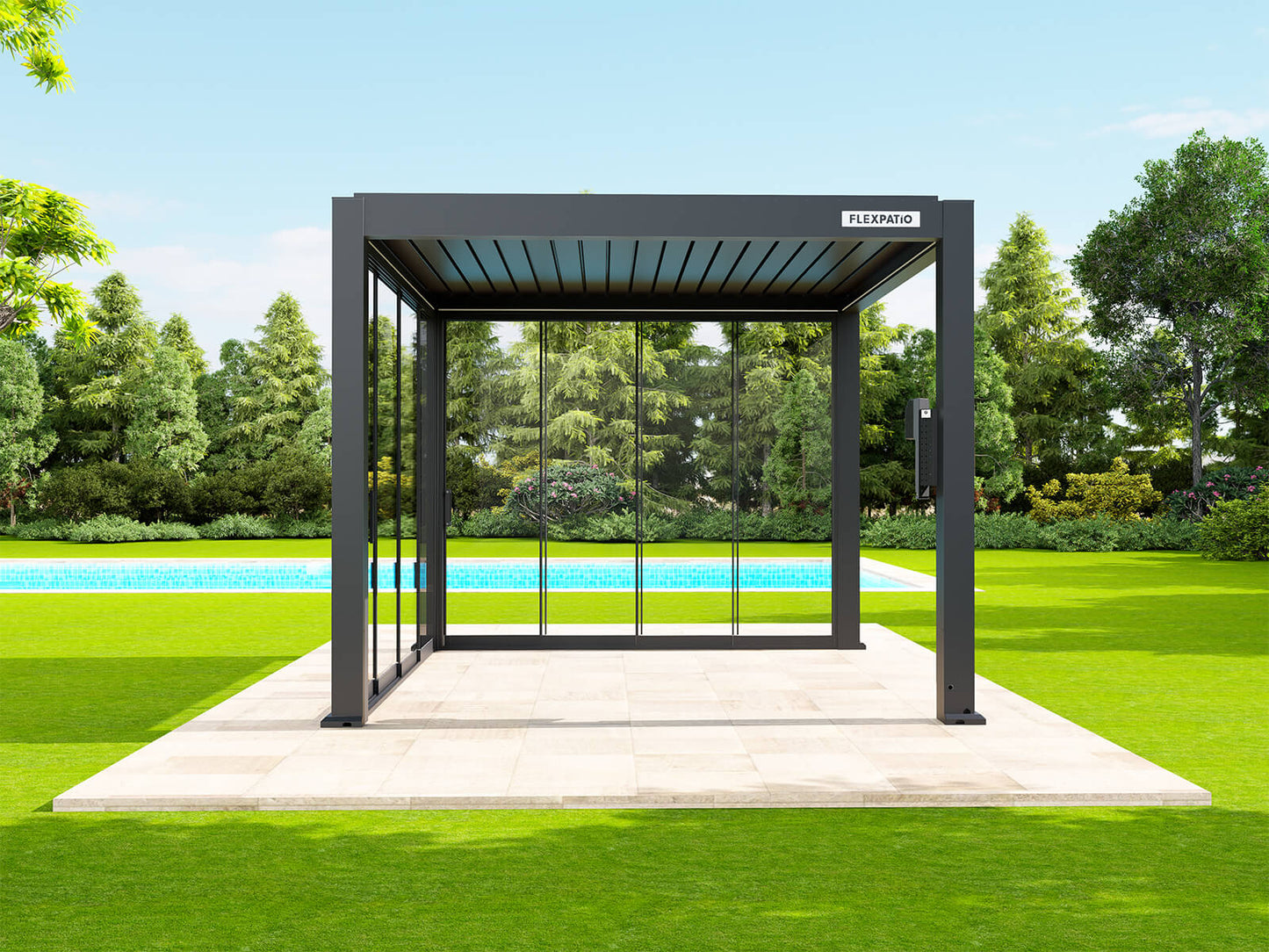 Sliding Glass Doors for FlexPatio Pergolas